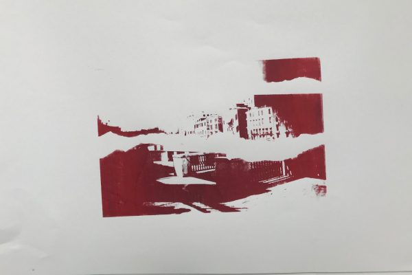 Screen print 1.9 - venice - ameliabrookart