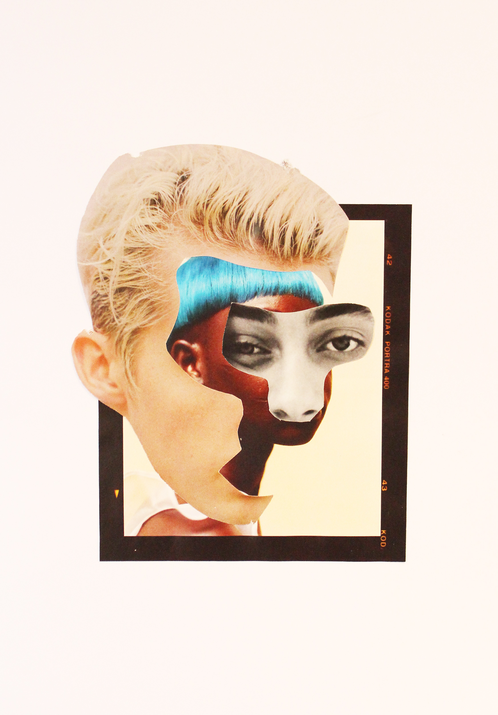 analogue collage by Amelia Brook using found material